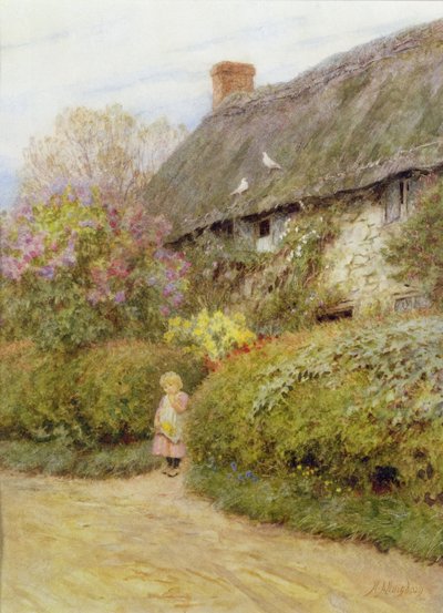 Freshwater Cottage by Helen Allingham